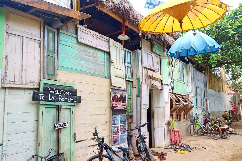 Gili La Boheme Hostel Gili Trawangan Exterior photo
