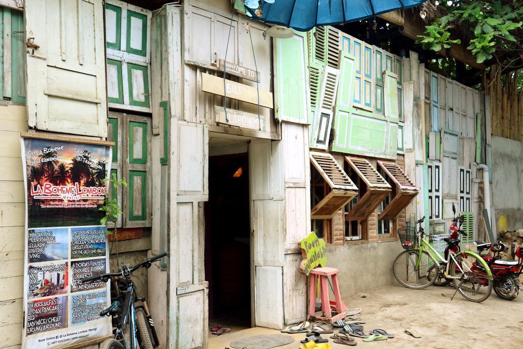Gili La Boheme Hostel Gili Trawangan Exterior photo